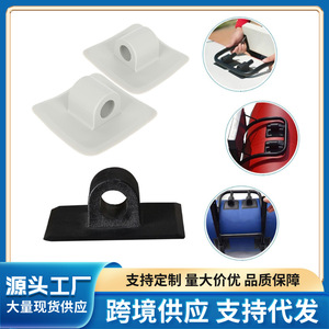 Support de fixation universel noir en PVC pour moteur de bateau gonflable, idéal pour kayak, rafting et accessoires de pêche - Product Image 5