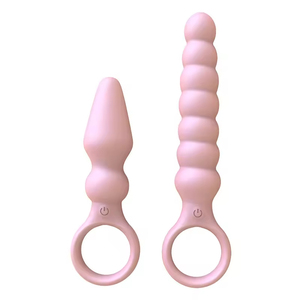 ของเล่นทางเพศสำหรับผู้ชายและผู้หญิง แบบสอดใส่พร้อมห่วงดึงสั่นสะเทือน ใช้สำหรับกระตุ้นต่อมลูกหมาก กันน้ำ เป็นมิตรกับสิ่งแวดล้อม เพื่อความปลอดภัยในการมีเพศสัมพันธ์ - Product Image 3