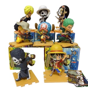 Nouvelles figurines semi-anatomiques en PVC <span class=keywords><strong>One</strong></span> <span class=keywords><strong>Piece</strong></span>, <span class=keywords><strong>Luffy</strong></span>, Roronoa Zoro, Sanji, Usopp, modèle de figurine semi-anatomique pour cadeaux - Product Image 1