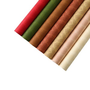 Papel de embalaje vintage para ramos, papel de algodón y madera, papel de embalaje de flores con relieve sensible a la presión de alta gama - Product Image 3