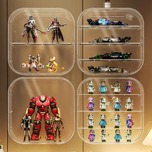 กล่องอะคริลิกใสรูปของเล่นเลโก้แบบแขวนผนัง - Product Image 3