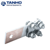 Pince de fixation pour câble électrique TANHO en acier pour équipements de ligne aérienne