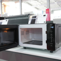 Four à micro-ondes et gril encastrable MOBORV B20B en acier inoxydable 700W à induction certifié CE SAA pour camping-car, caravane