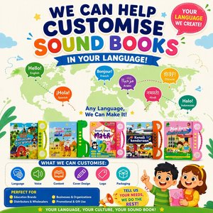 Nouveau livre sonore interactif rechargeable pour enfants, apprentissage bilingue français-<span class=keywords><strong>anglais</strong></span> des <span class=keywords><strong>mots</strong></span> ABC, livre électronique pour enfants - Product Image 1