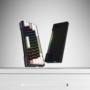 Teclado Mecánico Portátil para Juegos con Retroiluminación LED al 60%, 61 Teclas, Mini, con Cable, Interruptores Intercambiables, Compatible con 60%, RGB, Portátil - Product Image 3