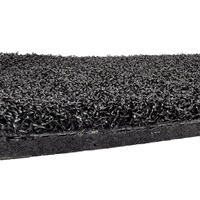 LFL Schwarze Wasserdichte Weiche Kunstrasen-Golfmatte für Innen- und Außenbereich Garten-Nutzung Putting Green