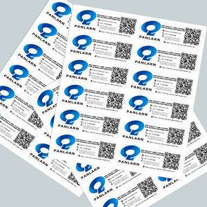 Customized Transparent <strong>bar</strong> <strong>Code</strong> Label Stickers Waterproof and Scratch-resistant QR <strong>Code</strong> Stickers - Product Image 5