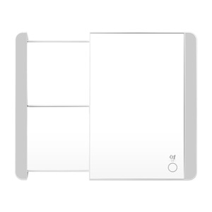 Miroir de maquillage LED Jia Yao avec lumière, grossissement 10X, miroir de bureau pour chambre à coucher et salon - Product Image 4