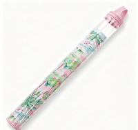 Tube de rangement transparent en PVC pour tapis de mahjong, sac enroulable portable anti-poussière avec motifs imprimés variés pour suspension à la main