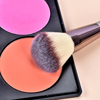 Großhandel Professionelles Synthetik-Haar Make-up Pinsel Set mit Kunststoffgriff Günstiger Klassischer Stil für Concealer-Anwendung