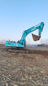 Excavatrice sur chenilles d'occasion haute performance Kobelco SK480 48 tonnes, machine de terrassement avec accessoire de décompactage, certifiée CE - Product Image 2