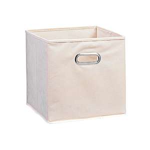 Zeller Presente Aufbewahrungsbox Vlies 28x28x28cm beige - Product Image 1