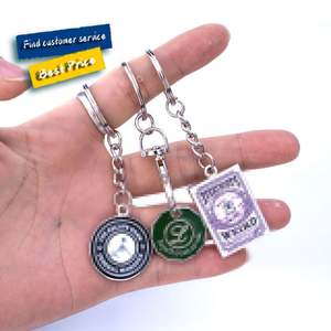 พวงกุญแจโลหะของที่ระลึกพวงกุญแจโลโก้โลหะ2d3d ตามสั่ง - Product Image 1