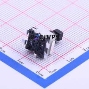 SPEF220100 Push Button Switch SMD Switch No Lock Square Plunger Through Hole 1A - Product Image 2