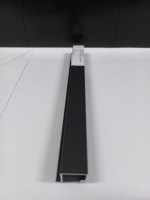 Lames de persienne en profilé Z en aluminium et lames plates 55–60 mm 6063-T5, thermolaquées, pour fenêtres, aérations et écrans, Indonésie