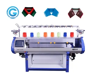 Collar Machine 2020 Fully Fashion High Speed Computerized Collar Flat Knitting Machine