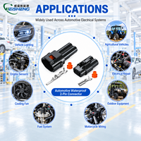 Connecteur étanche pour voiture à 2 broches 61872172 / 61802182 / DJ702121121