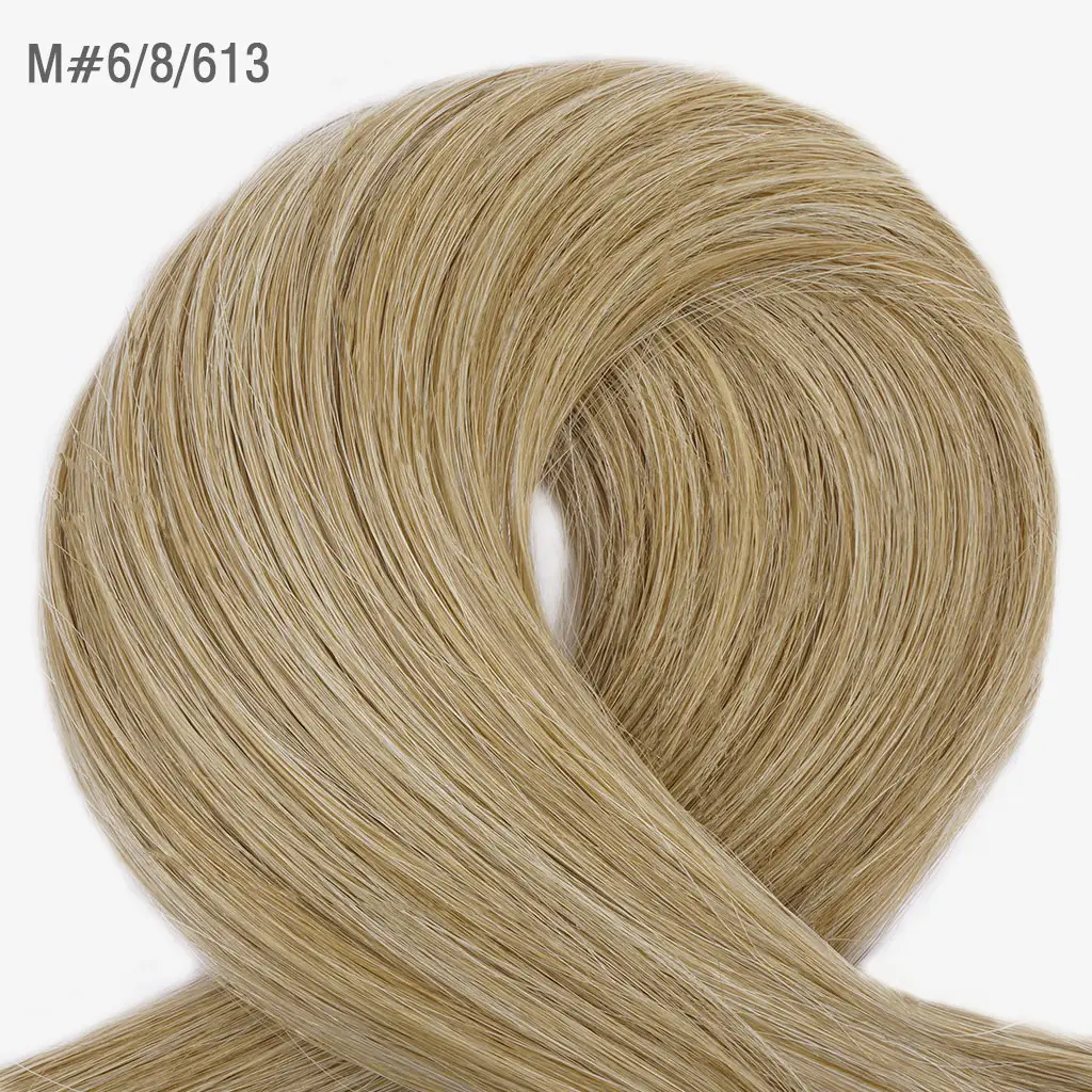 Grosir Double Drawn kutikula selaras Virgin Natural Hair Extension rambut manusia Tape Rusia 100% Remy Hair Extension Tape In vendor