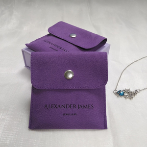 Fabricants chinois, vente en gros de mini-enveloppes écologiques pour bijoux de la marque USM, boutons-pression, microfibre, promotion des boucles d'oreilles - Product Image 5
