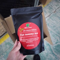 Vente en gros Winstown RTS Petit quantité minimale de commande Perdre du poids Thé détox ventre Thé ventre plat 28 jours Thé détox Thé