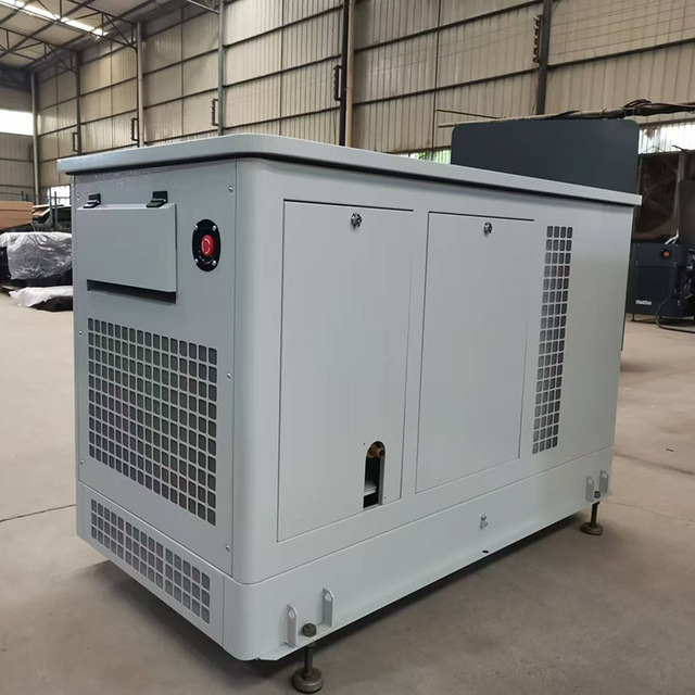 Portable Dual Fuel Natural Gas Generator NG LPG 6kW 9kW 15kW Air Cooled Single Phase 50Hz Backup Power Generator