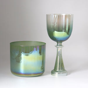 Increíble Juego de Cuencos Cantores de Cristal Cósmico de Sonido <span class=keywords><strong>Sagrado</strong></span>, Cáliz de Cristal de Cuarzo, Cuencos de Cristal de Alquimia - Product Image 6