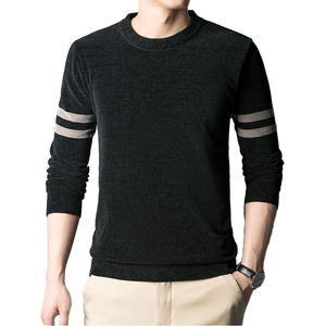 Suéter de Punto Casual para Hombre, Antiarrugas, 100% Algodón, Alta Calidad, Transpirable, Cuello Redondo, Manga Larga, Color Personalizado, Otoño - Product Image 6