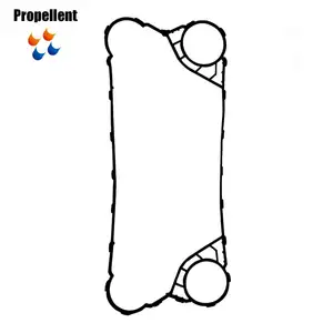 S41 S43 heat exchanger gasket for replacement clip-on type EPDM NBR