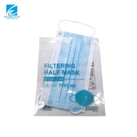 Sacs en plastique biodégradables pour masque facial, personnalisés, portables, pour enfants, 10 pièces, N95