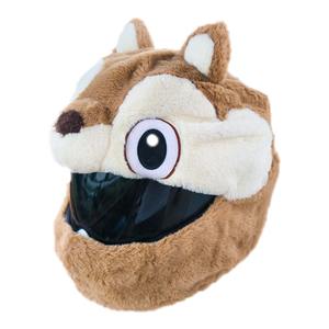 Housse de casque de moto en peluche, housse intégrale pour casque de moto, housse de tête tendance et populaire - Product Image 4