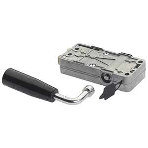 Leva di rilascio manuale per HIDDY 350A, lunghezza 16 mm, altezza 6,5 pollici, spessore 13,5 mm, accessorio per porte e finestre - Product Image 1