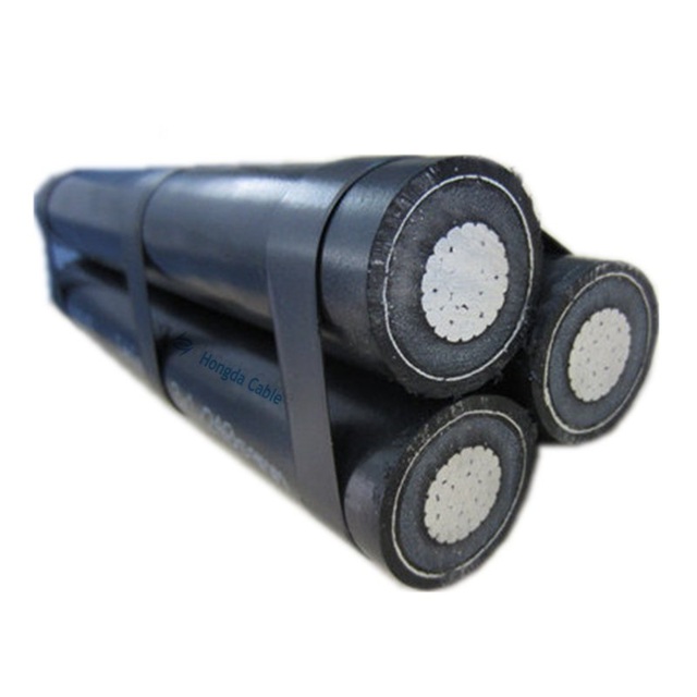 12/20/24kv NFC 33 226 3X240 Mm2 Alu CIS Overhead Cable Hta Torsade Souterrain Cable with XLPE Insulation