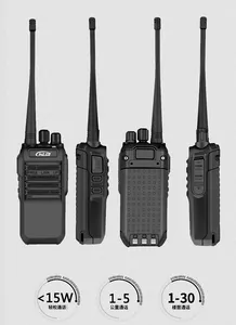 Walkie talkie de mano radio de 2 vías de montaña walkie talkie grande para montañas sitios de construcción