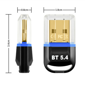 USB kablosuz BT 5.4 Dongle adaptörleri konnektörler 61klavye kulaklık hoparlör için 61bue harici alıcı verici adaptörü - Product Image 5