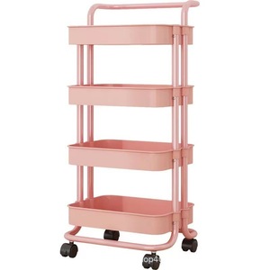 Étagère de rangement multifonction à 3 niveaux avec roulettes pour cuisine, salle de bain, chambre, salon - Product Image 5