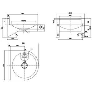 Mapa de Bebederos en <span class=keywords><strong>Roma</strong></span>, Conveniente e Higiénico, de Acero Inoxidable, Montado en la Pared - Product Image 1