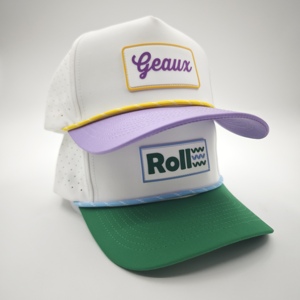 Gorra de Golf Impermeable de Cinco Paneles con Emblema de Silicona Personalizado, Bajo MOQ, OEM, Perforada con Láser, Transpirable, Estándar, Suministro Confiable - Product Image 3