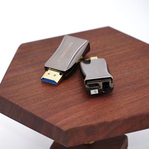 Mini Transceptor Óptico LC Dual-Core 4K para <span class=keywords><strong>HDMI</strong></span> 2.0, Extensor de Vídeo de Alta Definição, Conectores de Adaptador de Fibra Óptica - Product Image 4
