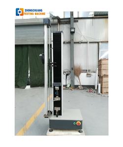 Özelleştirme tek sütun plastik Film kauçuk malzeme Test cihazları elektronik çekme mukavemeti çekme Test makinesi fiyat - Product Image 1