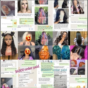 Paquetes de cabello humano al por mayor, cabello humano de doble estirado cabello crudo vietnamita, muestra gratis 8-40 pulgadas paquetes de ondas de agua cabello camboyano - Product Image 5