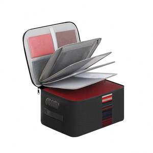 Bolsa de Almacenamiento para Pasaportes Multifuncional, Multicapa, de Gran Capacidad, con Logotipo Personalizado, para Documentos del Hogar y Viajes - Product Image 2