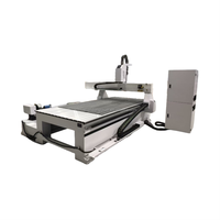 Machine de gravure cylindrique 1325 à vente chaude, machine de découpe à plat, machine de gravure sur bois CNC 3D, système Dsp A18