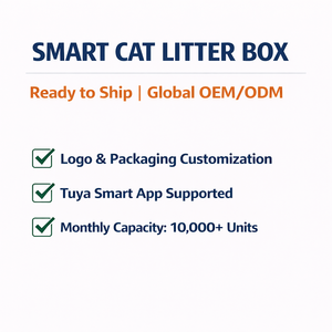 Lettiera Automatica Aperta <span class=keywords><strong>per</strong></span> <span class=keywords><strong>Gatti</strong></span>, Grande Capacità, Sensori di Sicurezza AI, Lettiera Intelligente Autopulente <span class=keywords><strong>per</strong></span> Più <span class=keywords><strong>Gatti</strong></span> - Product Image 6