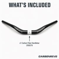 Guidon de trottinette électrique Carbonrevo en alliage d'aluminium pour la ville – Pièce de rechange idéale pour une meilleure adaptabilité