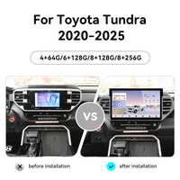 ZWNAV Pantalla de 15.6 Pulgadas para Toyota Tundra 2020-2025 OEM Android14 Carplay DSP GPS 4G/WiFi Radio de Auto Estéreo Unidad Principal Multimedia