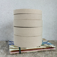 Sangle en ruban de coton naturel épaissi, largeur 2cm 1 pouce 30/40/50mm, pour chaussures, sacs, sangles, accessoires de reliure en toile