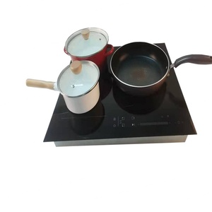 Table de cuisson électrique à 3 brûleurs, plaque de cuisson électrique à induction, commande tactile, 220V - Product Image 2