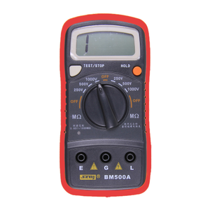 เครื่องทดสอบความต้านทานฉนวนดิจิตอลคุณภาพสูง 1000V BM500A มัลติมิเตอร์ อะโวมิเตอร์ - Product Image 1