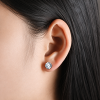 Boucles d'oreilles classiques minimalistes en acier inoxydable plaqué or 18 carats, hypoallergéniques, accessoires haut de gamme pour femmes, usine Kaishee