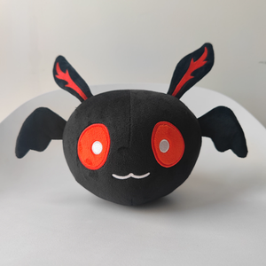 ตุ๊กตาของเล่นตุ๊กตารูปผีเสื้อกลางคืนผ้ากำมะหยี่รูปปีศาจ - Product Image 6